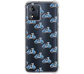 Funda Silicona Antigolpes para Motorola Moto E13 diseño Scooter Dibujos