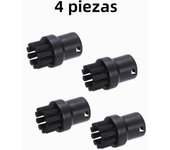4pcs/set Steam Cleaning Brush Small Round Brushes for Karcher SC1 SC2 SC3 SC4 SC5 SC7 Home Replacement Dust Remove