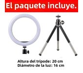 26cm LED Selfie Ring Light Dimmable Led Photography RingLight With Tripod & Phone Stand for Tiktok Video Live Makeup Fill Lamps