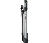 Topeak Bomba de Mano/Pie para Bici y Válvulas Presta/Schrader (Turbo Morph G)