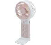 Mini Ventilador de Mano con soporte para móvil, con Batería Lition, Ventilador Personal Alimentado por USB, 3 Velocidades,Ventilador de Bolsillo Silencioso, Ventilador de mano ,Viento fuerte, aplicable para exteriores, escuela, trabajo, camping, enfriamie