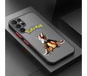 P-Pokémon Art Cartoon For Samsung Galaxy S24 S23 S22 S21 S20 Ultra Plus FE Note 20 5G Frosted Translucent Phone Case