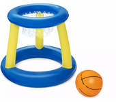 Juego de Baloncesto Hinchable - Pelota Hinchable Incluida - Juguetes para piscina niños - 61 cm | XHC BRICO | Marca Bestway