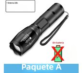 Powerful  T6 LED Flashlights High Lumens Zoomable Light Mini Flashlights for Outdoor Camping Walking Powerful Emergency Lantern