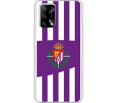 Funda original compatible con Oppo A74 4G - Valladolid Franjas Lila y Blancas