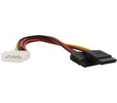 Adaptador alimentación molex a sata 3go cpsatay/ molex macho - 2x sata hembra