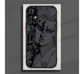 Hot Comic JOJO Art Cover For Redmi Note 13 12 11 10 9 8 Pro Plus S T 5G 4G Matte Frosted Translucent Phone Case