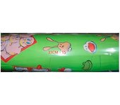 Dm bobina de papel de regalo 31cm x 70m s/100 diseño 31-16 estampado multicolor