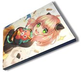 MERCHANDMANIA PANEL FOTOGRÁFICO DECORATIVO ania spy family serie anime kawaii cute linda cuadro acabado brillante elegante pared yor loid forger