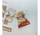 Simulation Instant Noodles Keychain On The Phone Mini Snacks Pendant Bag Pendant Christmas Gifts For The New Year