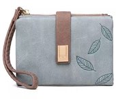 Carterasparahombre Monedero Mujer, Cartera Cuero Mujer, Cartera Pequeña Mujer Cartera Pequeña Suave Cómoda y Dulce con Muchas Ranuras para Tarjetas