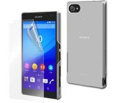 Carcasa Transparente + Cristal Templado Sony Xperia Z5 Compact Muvit Made for Xperia