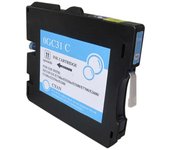 Compatible ricoh gc31c cyan cartucho de tinta pigmentada 405689 / 405702 gc-31c