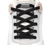 2 Pares Cordones Elásticos de Zapatos para Niños y Adultos, Cordones Sin Atar para Zapatillas de Correr, Zapatillas Deportivas
