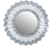 Adda Home - Espejo Hela Pared Gris 80x5x80 Cm