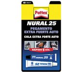 SANCO STORE - HENKEL Nural- 25 Transparente (Juego 2 Tubos 22 cm³.)