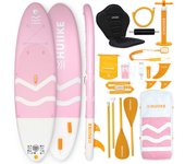 Tabla Paddle Surf Hinchable con Accesorios Premium - HUIIKE | Tabla Padel Surf Hinchable con Remo Doble Uso y Asiento Kayak | PadelSurf Stand Up Paddle con Gran Estabilidad y Resistencia | Paddle Board