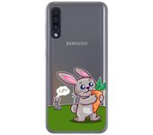 Tumundosmartphone Funda Gel Transparente Samsung Galaxy A50 A50s A30s Conejo Dibujos