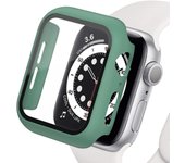 Tempered Glass+cover For Apple Watch Accessories 45mm 41mm 44mm 40mm 42mm Screen Protector Apple watch Case serie 9 4 5 6 SE 7 8