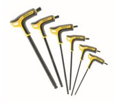 Stanley Set 6 llaves hexagonales FatMax mango en "T". 3, 4, 5, 6, 7 y 8mm.