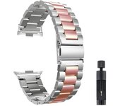 Stainless Steel Strap For Redmi Watch 4 Metal Luxury Band Replacement Watchband For Xiaomi Mi Band 8 Pro Sport Bracelet Correa