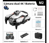 4DRC New M2 Drone 8K Professinal 4K Dual HD Camera Optical Flow Five-way Obstacle Avoidance Quadcopter Remote Control Dron Toys