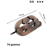 Classic IQ Metal Brain teaser Magic Puzzles Game Toys For Children Adults Funny Gifts Educational Toys Metal Puzzle