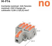10/30/50 PCS Mini Fast Wiring Cable Connectors Universal Compact Splitter Electrical Conductors Push-in Home Terminal Block