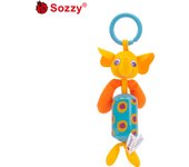 Bebé recién nacido Sozzy de 0 a 3 años con música de animales, coche colgante, cama colgante, juguetes relajantes para bebés