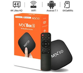 MX10 Smart TV Box Allwinner RK3228A  Android 7.1 1GB 8GB 2.4G Wifi 4K HD Media Players PK MXQ Pro 5G TV Receiver Set Top Box