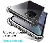 Airbag Shockproof Silicone Case For Xiaomi Redmi Note 10 10S 7 8 9 9S  7A 8A 9A 9C Poco F3 X3 Pro Nfc Clear Cover Cases