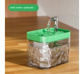 1500ML Automatic Pet Fountain - Fresh and Filtered Water Pet Drinking Dispenser Drinker for Cats Puppies - Ideal for Indoor Use