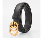 Belt, Women's Buckle, Versatile Decoration, Jeans With Skirt, Dress, Thin Belt, Elastic Waist #Colorblack, Strap Length: