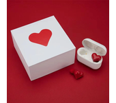 New Original Bluetooth Wireless Headphones Heart Shaped Earphones woman Earphone High Quality Heart Earbuds Girl Gift