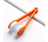 Random Glasses Dedicated Convenience Cleaner Super Fine Fiber Super Clean Power Portable Glasses Rub With Key Ring Cleaner