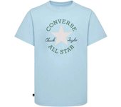 Camiseta de Manga Corta Converse Sustainable Core para niños en color azul