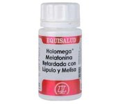 Holomega Melatonina Retardada con Lupulo y Melisa 50caps Equisalud