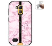 Tumundosmartphone Funda Gel Tpu para Ulefone Armor X7 / X7 Pro diseño Mármol 04 Dibujos