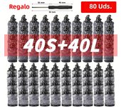 Car Tyre Repair Rubber Nail Set Universal Car Motorcycle Tyre Repair Nails Truck Scooter Bike Tire Puncture Repair Tool 10/100PC