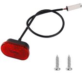 Rear Fender Tail Light For Xiaomi M365 Pro Pro2 Electric Scooter Foldable Resistant Taillight Smart Tail Cable Direct TailLight
