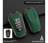 New Metal Smart Car Key Case Cover Shell For Peugeot 308 408 508 2008 3008 4008 5008 Citroen C4 C4L C6 C3-XR Picasso DS3 DS4 DS5