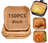 Papel de hornear desechable para air fryer, base de pergamino para freidora de aire