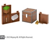 Minecraft cofre del botín plains 10 cm