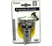 exprimidor de limon acro inox 6.5cm para extraer cítricos y vertedor el limón marca family