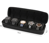 Watch Box Organizer For Men or Women Watch Travel Case Portable Storage Watch Display Holder for Wristwatches and Smart Watches