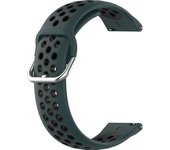 22mm Silicone Watch Bicolor Band Breathable Strap For Xiaomi Mi Watch 2 S3 S2 S1 S1 Active Mi Color 2 Mi Color Watch 2 Pro