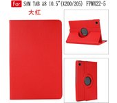 Funda Giratoria para Sam Galaxy Tab A8( X200/X205) 10.5 Pulgadas,Carcasa Cuero PU, Giratoria 360 Grados, Función de Soporte,   Book Cover，Funda polipiel.