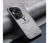Commercial Affairs Leather Deer Head Case for Huawei Pura 70 Ultra P60 50 Pro Nova 12 11 Pro 10 9 Se Mate60 Fall Prevention Case