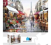 1000 Pieces Paris street Jigsaw Puzzle Home Decor Adults Puzzle Games Family Fun Floor Puzzles Educational Toys for Kids