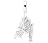 New 925 Sterling Silvering Ambulance Bacteria Charm of ley 925 Chain Beaded Fit Original Pandora Bracelet DIY Ladies Jewelry